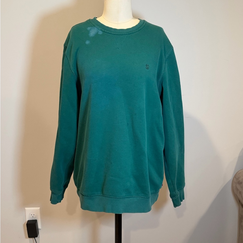 Izod Teal/Green Crewneck